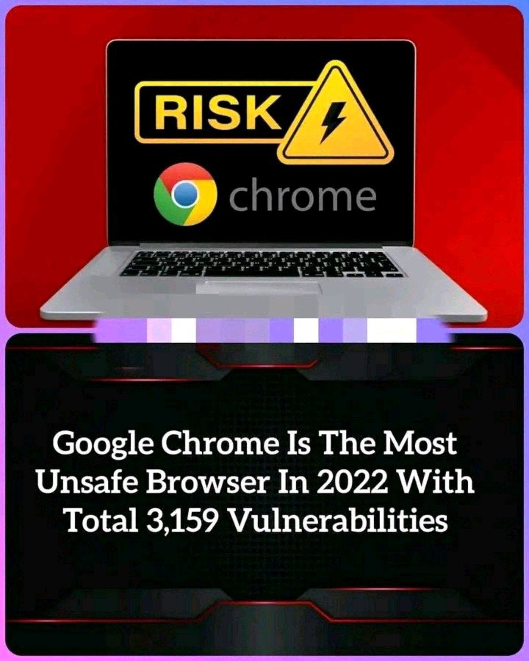Google Chrome: 'Most-Risky' Browser of 2022