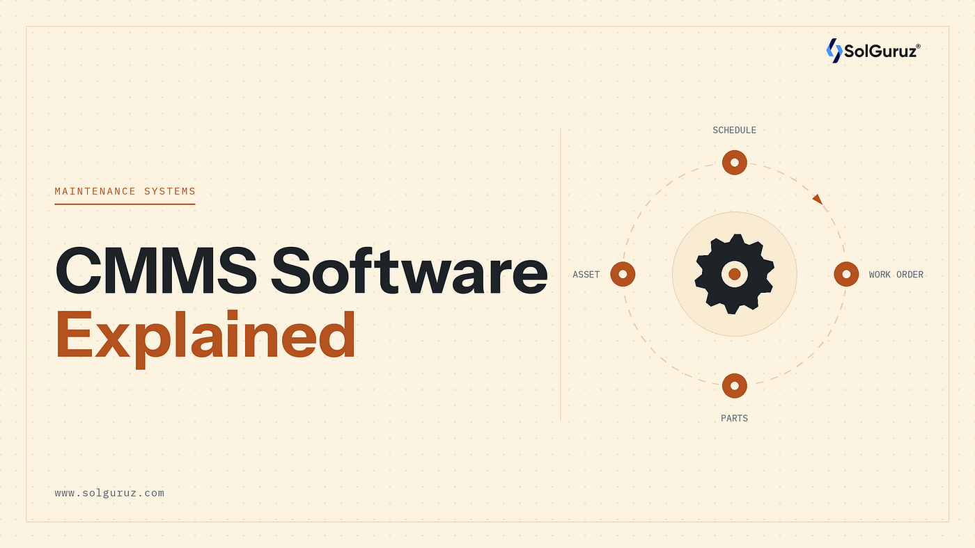 CMMS Software Explained: What Maintenance Teams Actually Need
