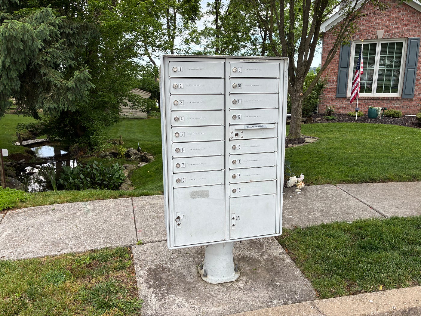 Our community mail box, photo mine
