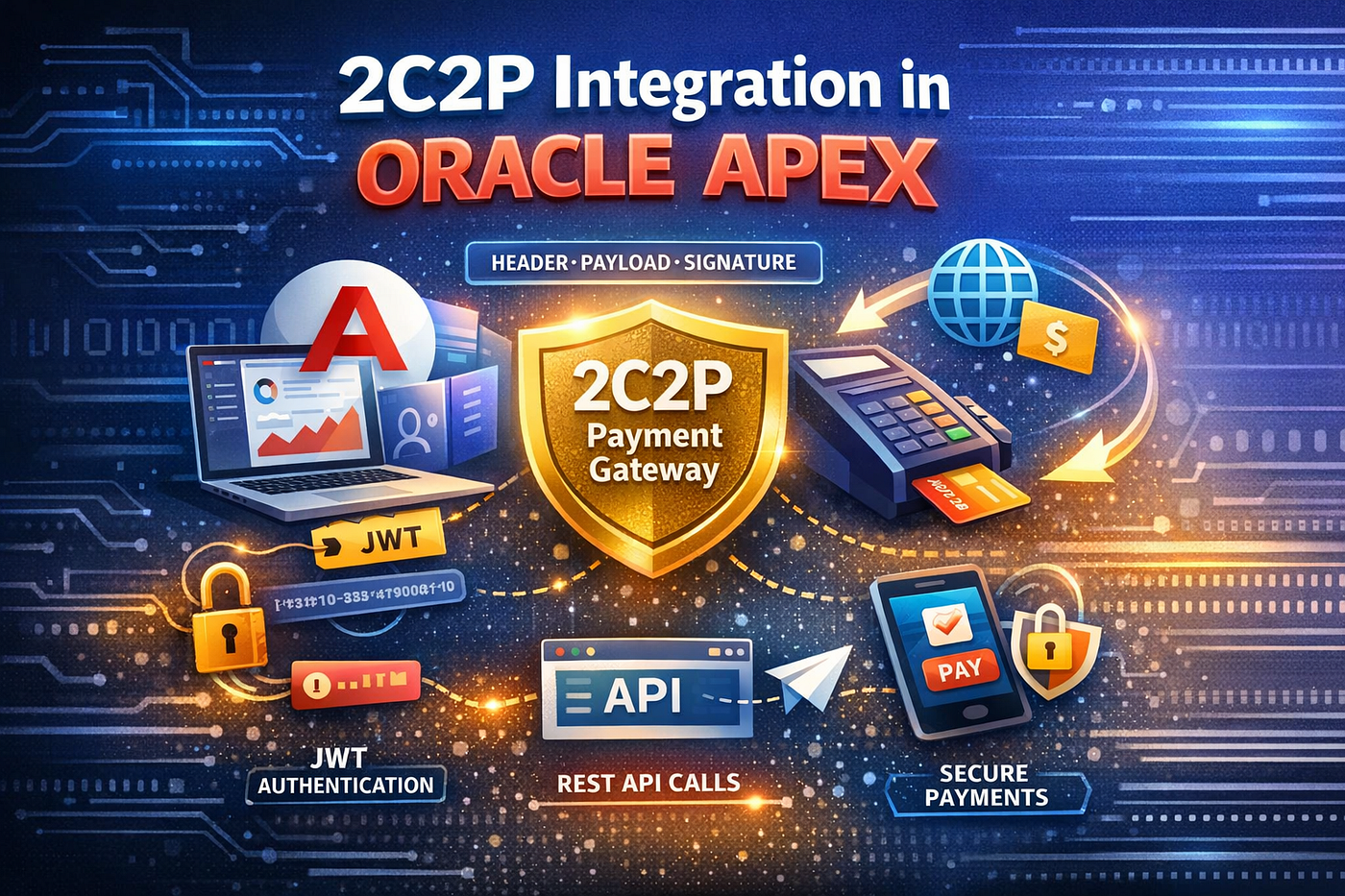 Integrating 2C2P Payment Gateway in Oracle APEX (JWT-Based)