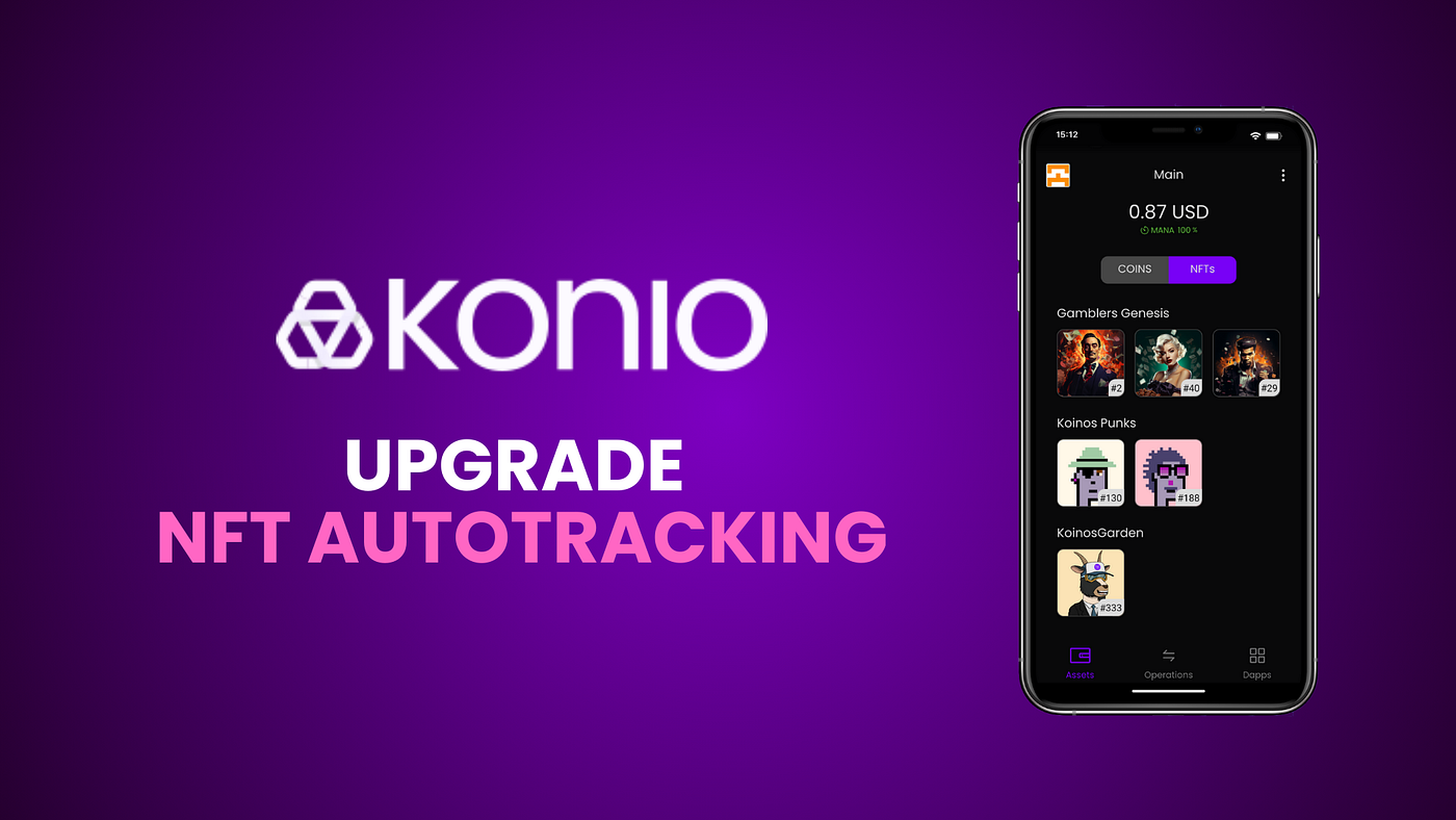 Upgrade v2.5.0 includes NFT Autotracking!