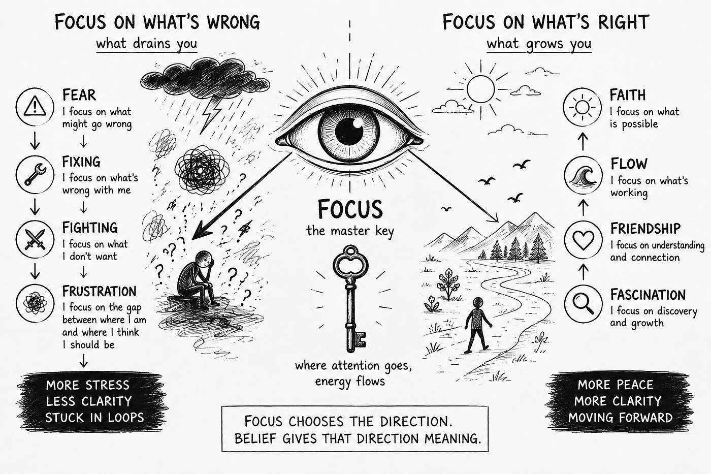 The Two Forces That Can Build Both Anxiety and Freedom