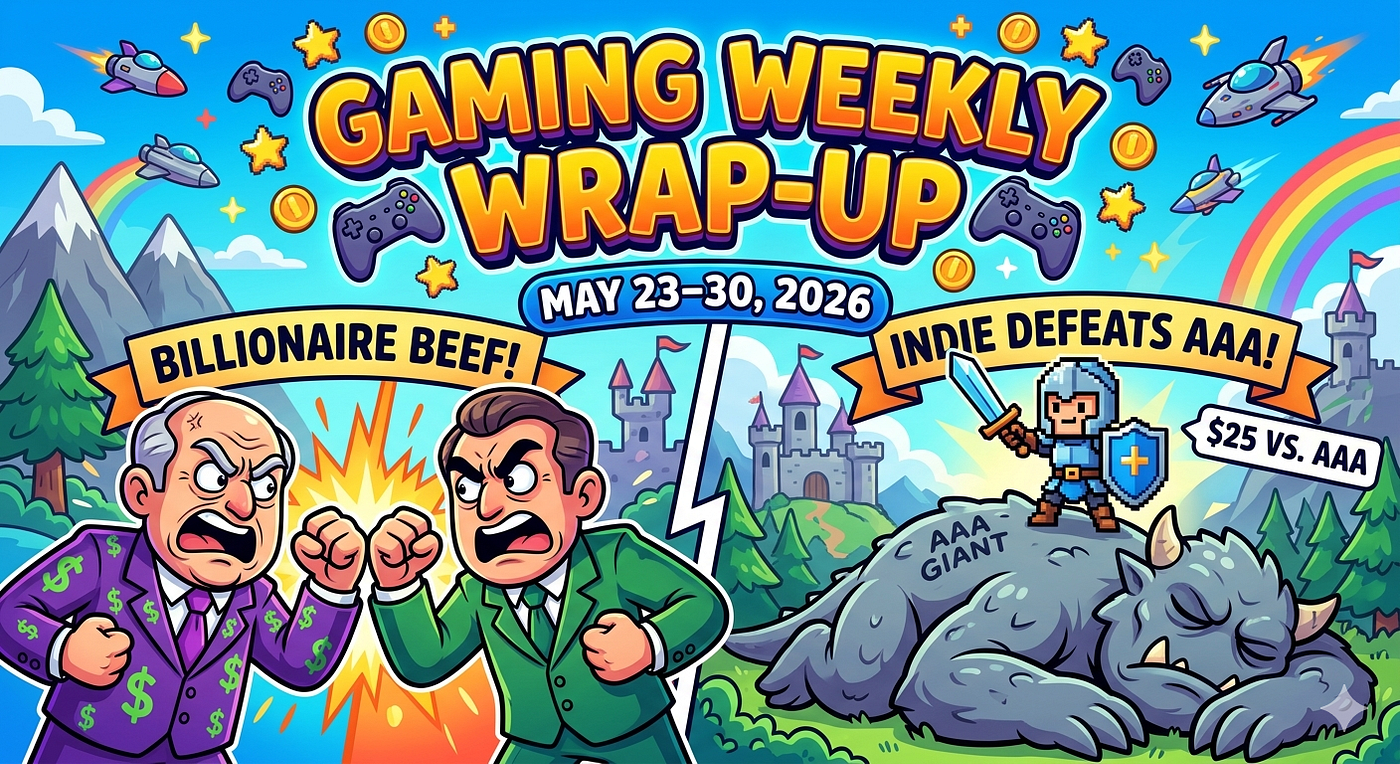 Gaming Weekly Wrap-Up: The Biggest Stories of May 23–30, 2026