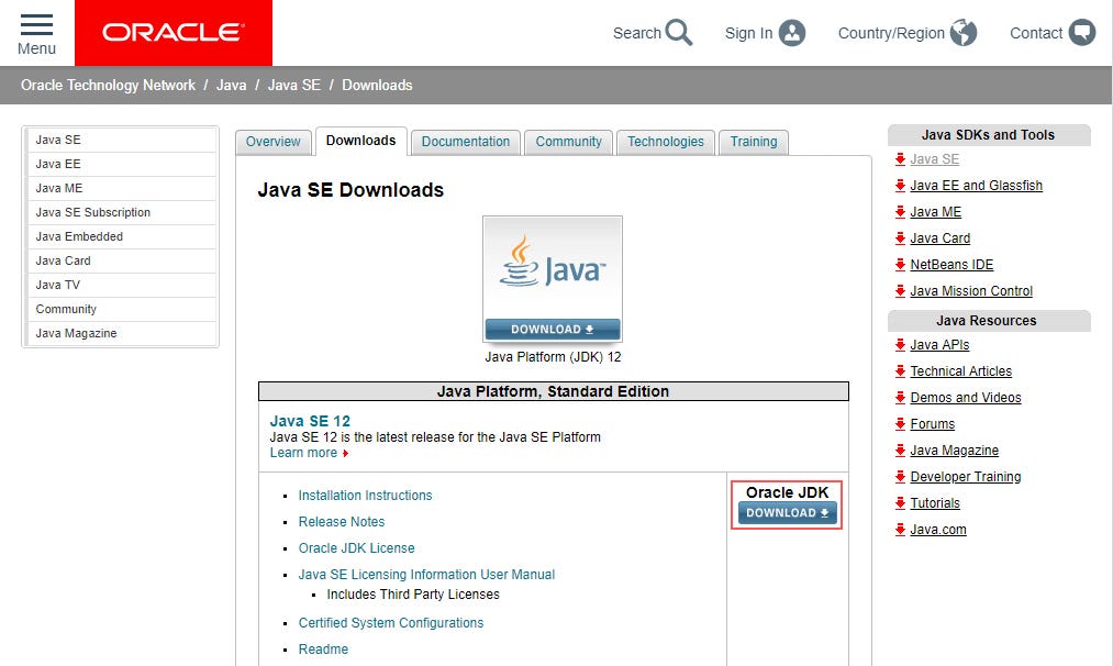 วิธีติดตั้ง Java(Jdk12) บน Windows 10 | By Sarawut Wangsuksan | Medium