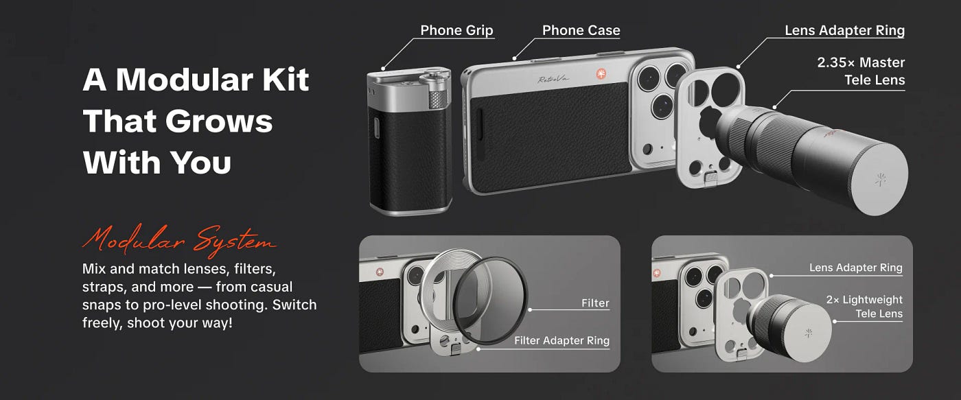 Pgytech Retrova Grip Kit Review. Can it Give an iPhone that Real