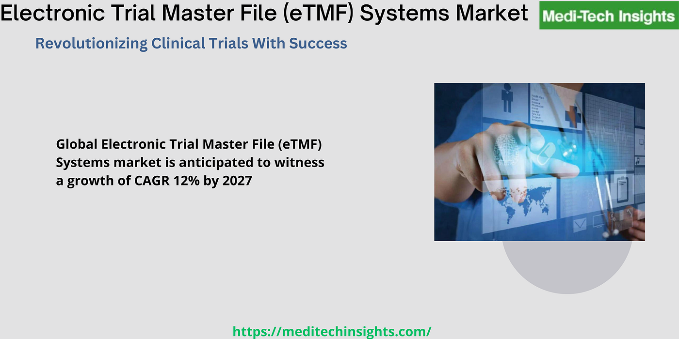 Global Electronic Trial Master File (eTMF) Systems market is projected to  observe a growth rate of 12% by 2027 | by Prathamesh A | Jun, 2023 | Medium