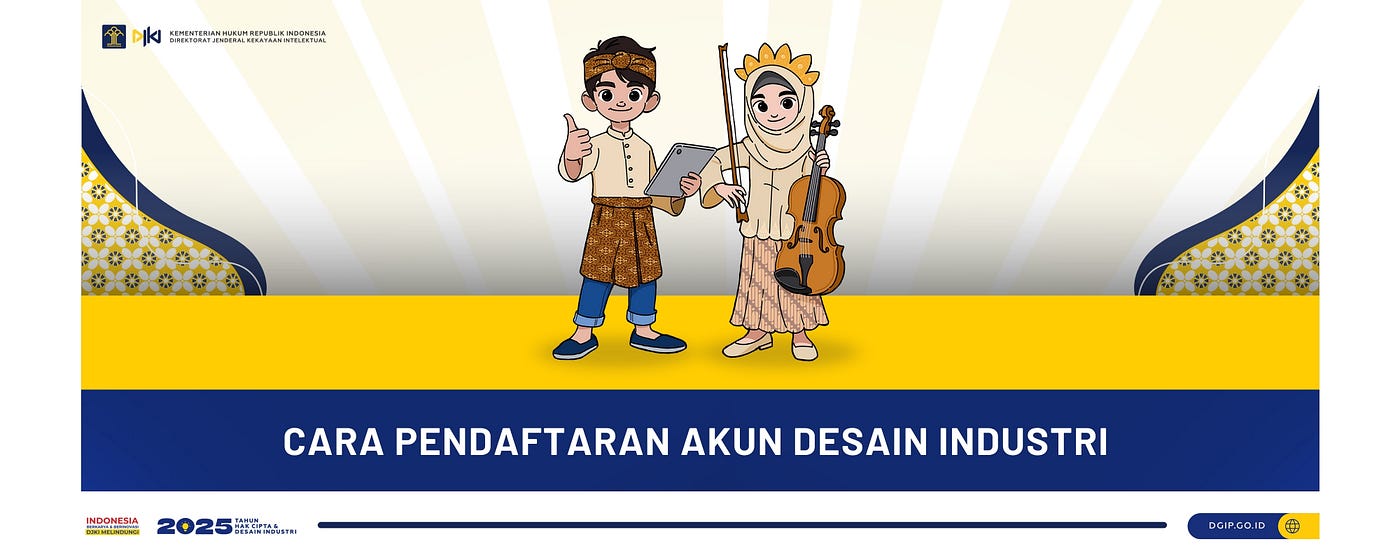 Cara Pendaftaran Akun Desain Industri di Aplikasi SAKI21