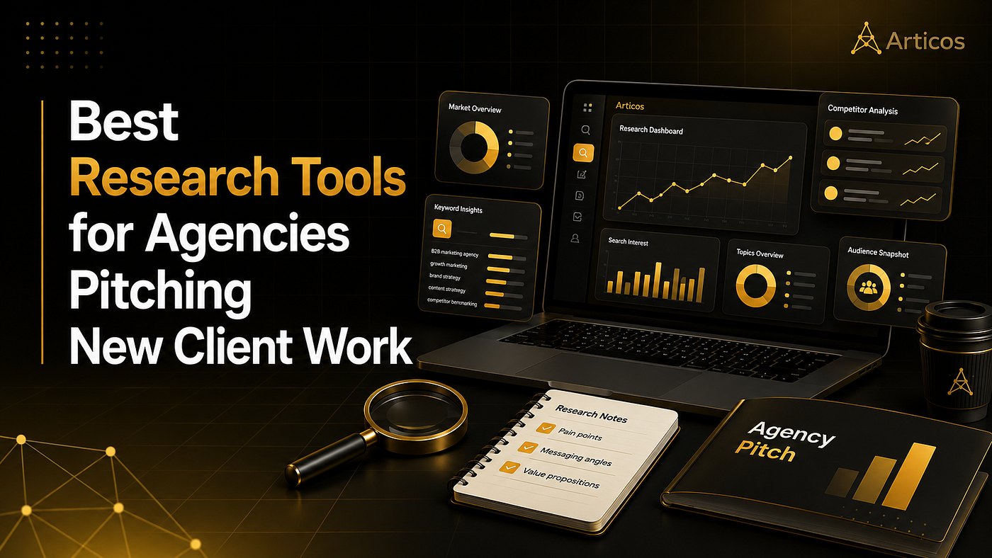 Best Research Tools for Agencies Pitching New Client Work