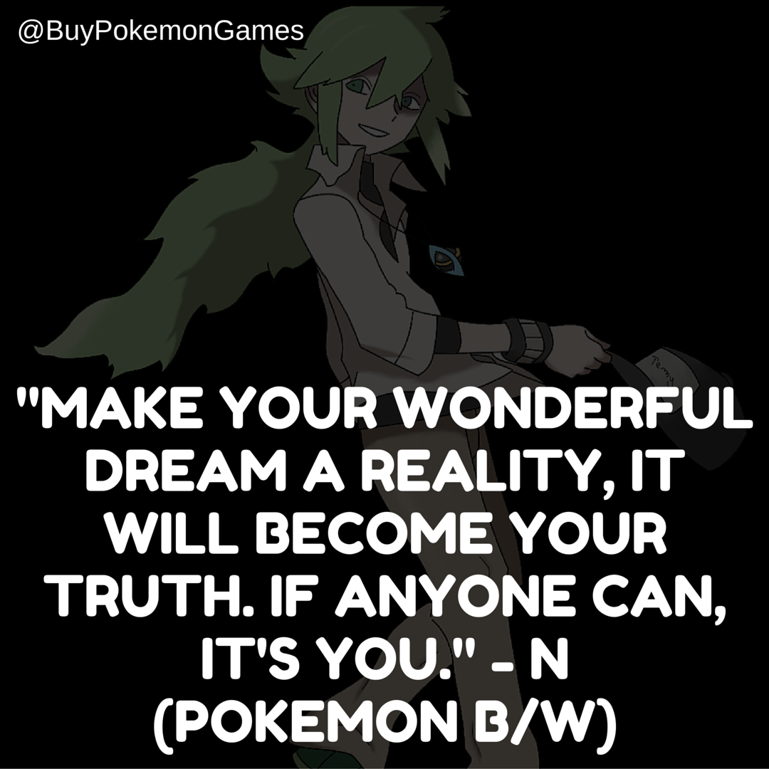 Video Game Quotes: Pokemon on Life 