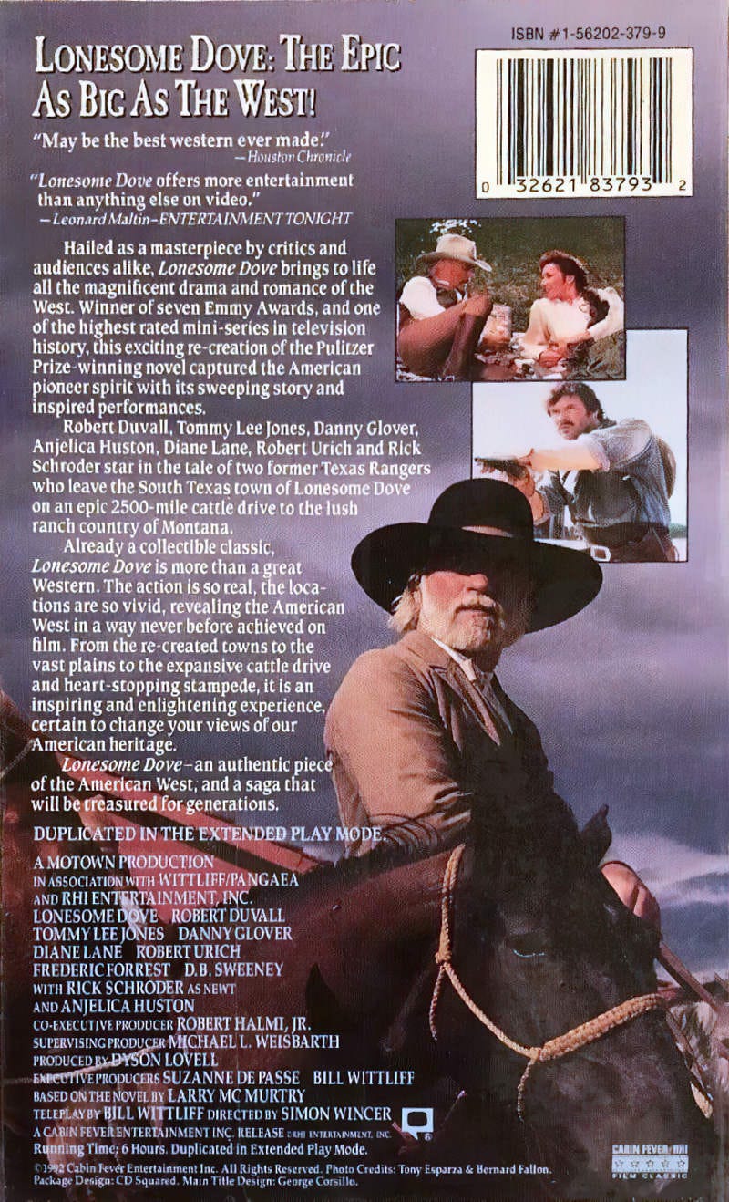 Asexual Representation in Lonesome Dove by Larry McMurtry (1985