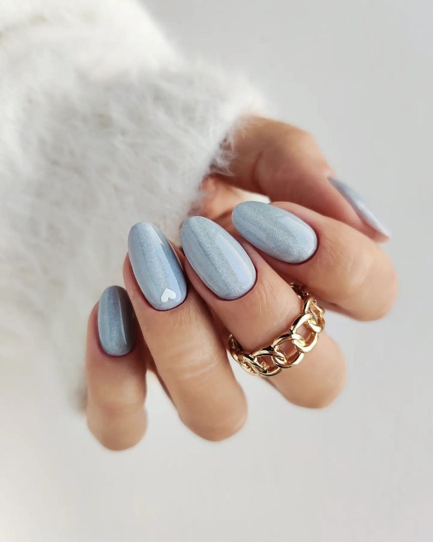 Frosted Pastel Winter Nails That Wow
