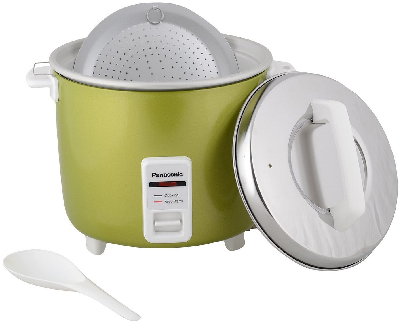 Regal Electric Rice Cooker, 3 Liters Ceramic Inner Bowl Cooks Up to 600 Gms