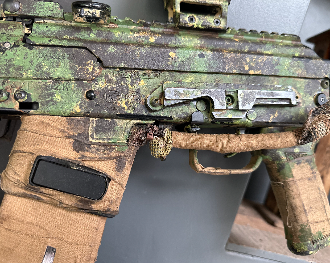 AK【asimocrafts】sai_b_asi 🔫 147-KILO AK chassis Full -for CYMA .SRC sportline ak47