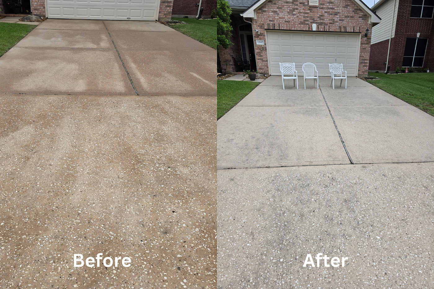 Yearly Driveway Pressure Washing in Cypress TX: Why Once a Year Is the Right Frequency