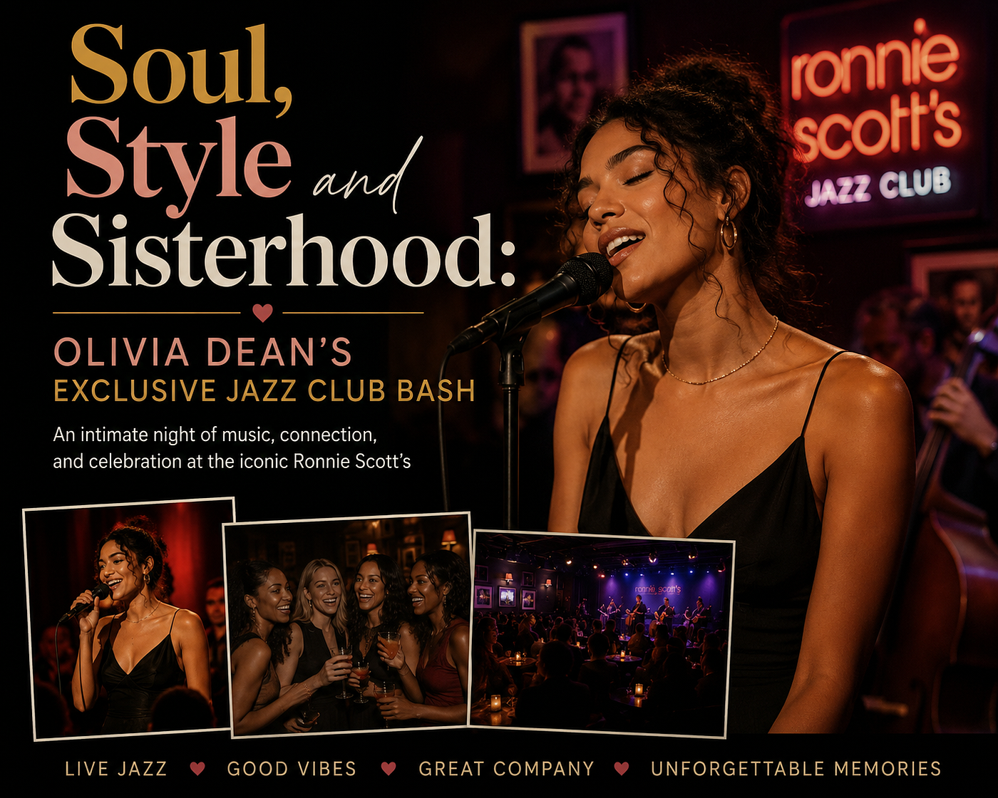 Soul, Style and Sisterhood: Olivia Dean’s Exclusive Jazz Club Bash