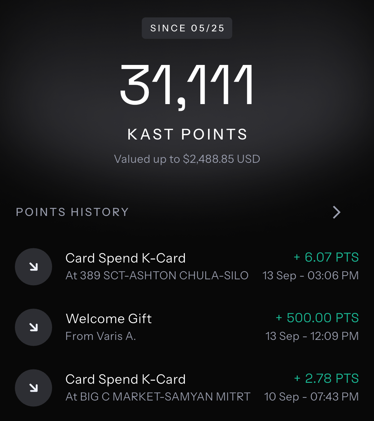 How to spend Solana Token via KAST VISA debit and earn $2,XXX | by katopz |  Medium