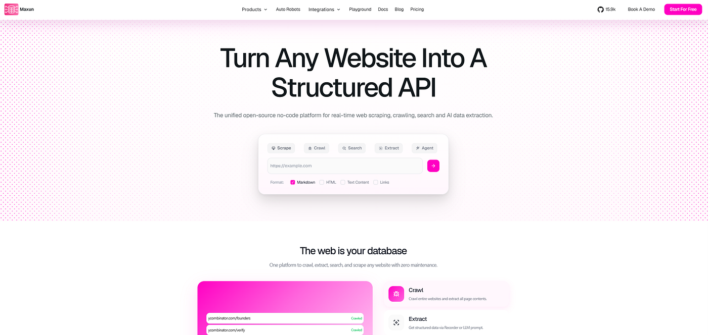 https://www.maxun.dev/