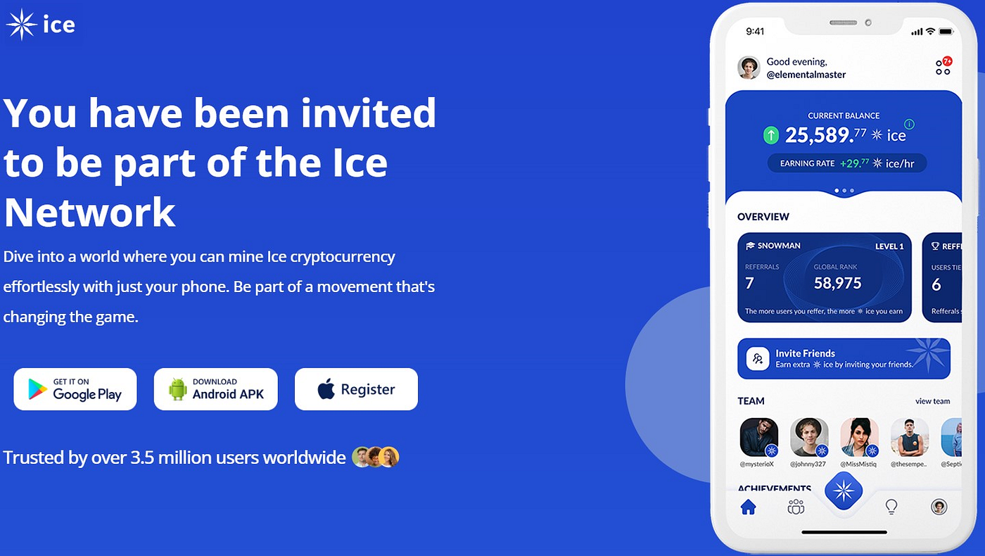 Unleash Your Potential: Ice Crypto Mining — Where Passive Income Meets  Innovation! | by PrashCrypto | Medium