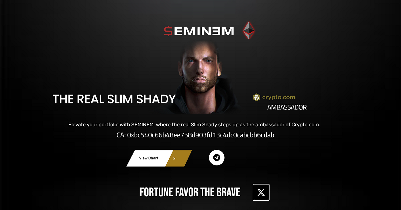 EMINEM: From Leading in RAP to Leading in the Crypto Space | by Site  Dominion | www.sitedominion.com | Medium