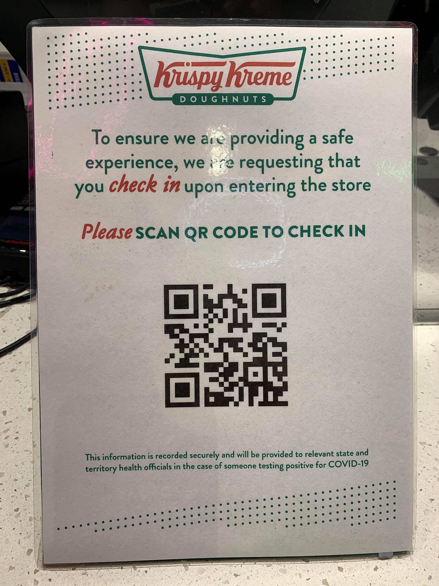 Using a Personal QR Code Activation