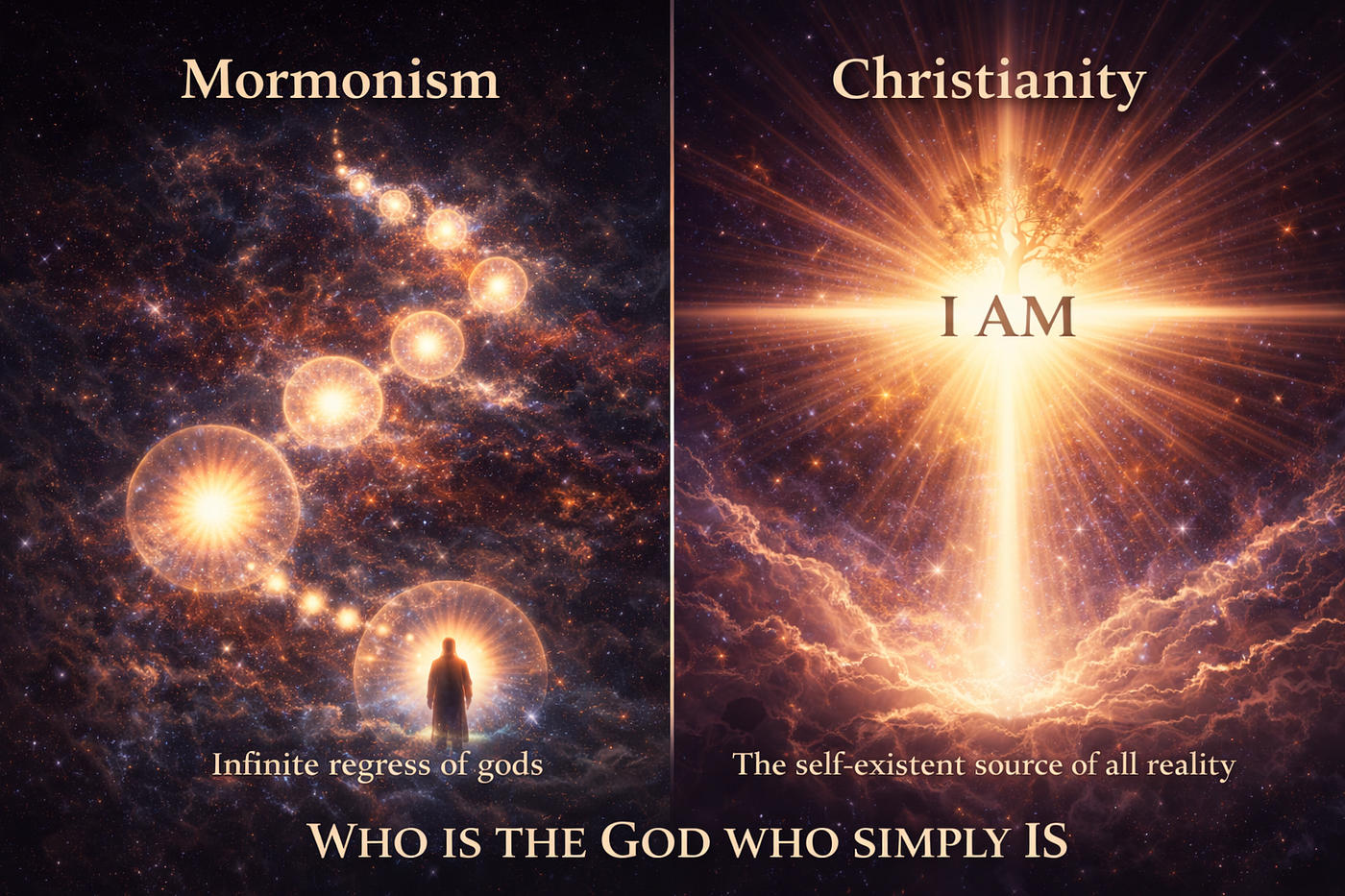 The god Who Became vs The God Who Is