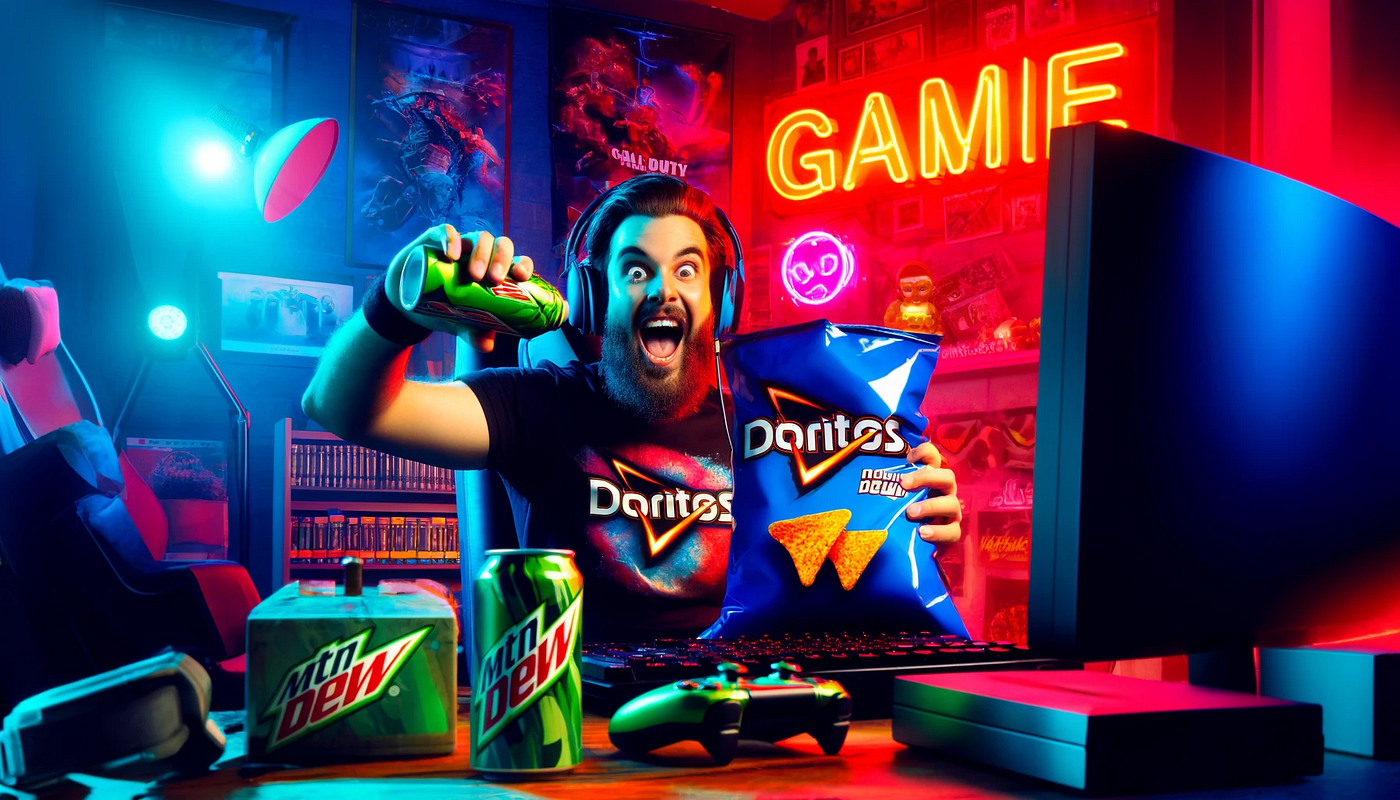 Beyond the Pixels: The Doritos and Mountain Dew Gamer Cliché