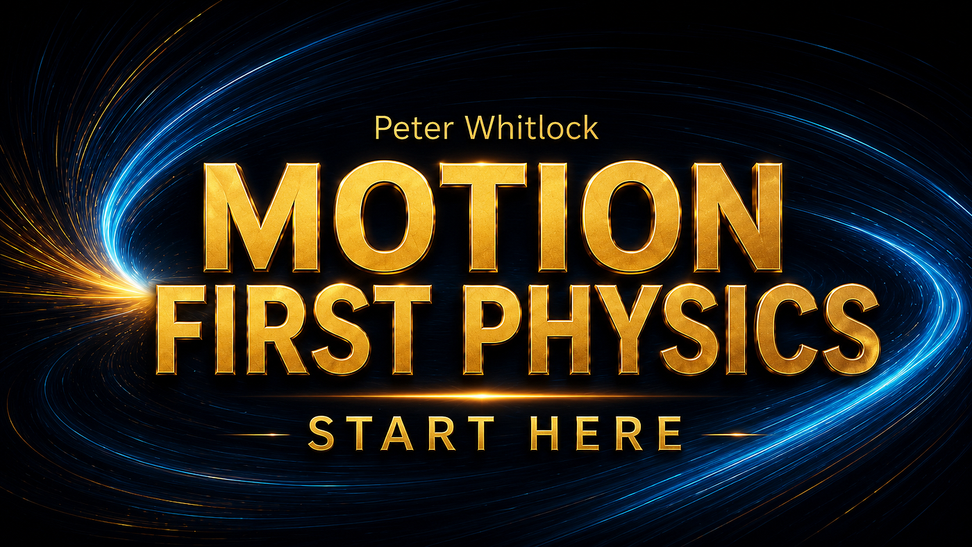 Motion First Physics: What is Motion First Physics? START HERE!