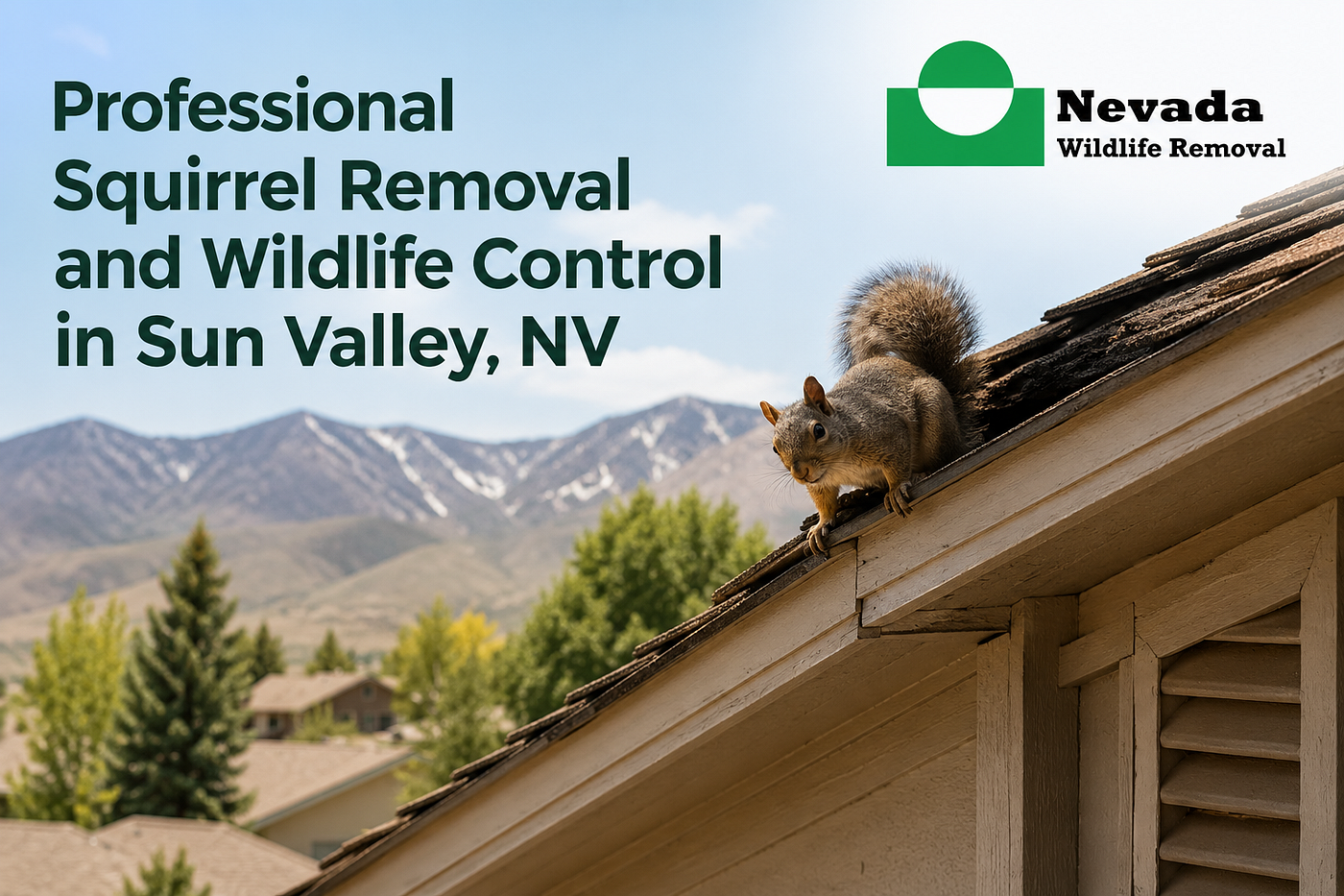 Trusted Wildlife Exterminators for Squirrel Removal in Sun Valley, NV