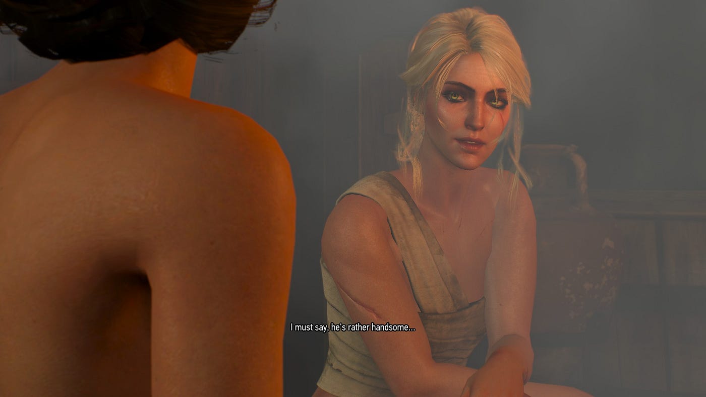 The witcher game nude