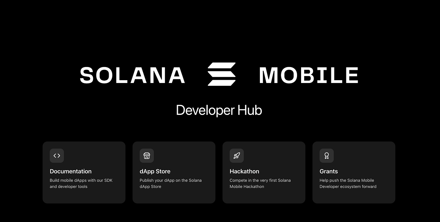 Exploring the Solana Mobile Ecosystem: The Next Frontier in Web3 | by  Manish Bhattacharya | Medium