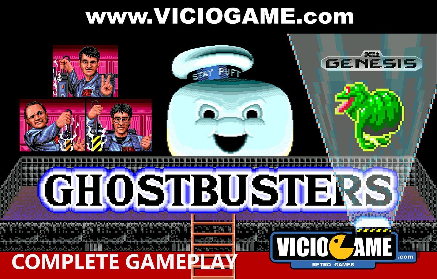 🎮 Ghostbusters (Mega Drive) Complete Gameplay