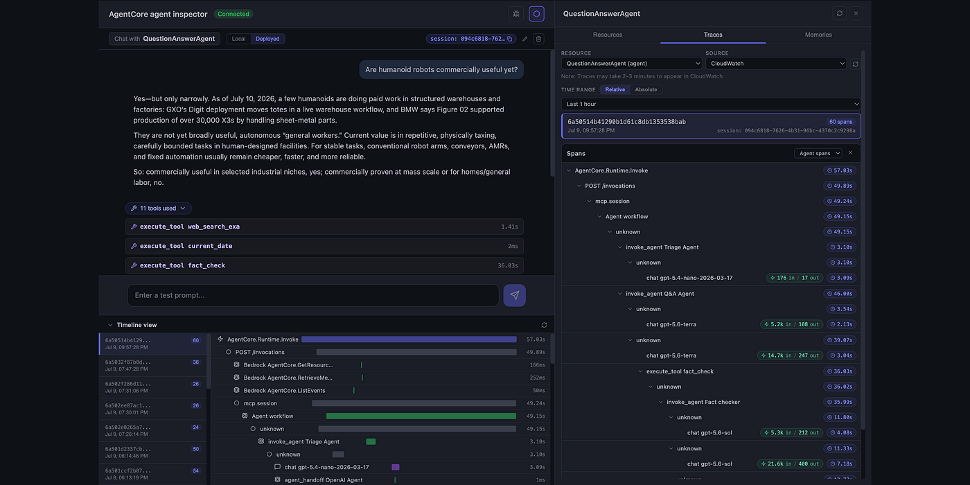 Deploying and Managing Agents on Amazon Bedrock AgentCore Built with OpenAI Agents SDK