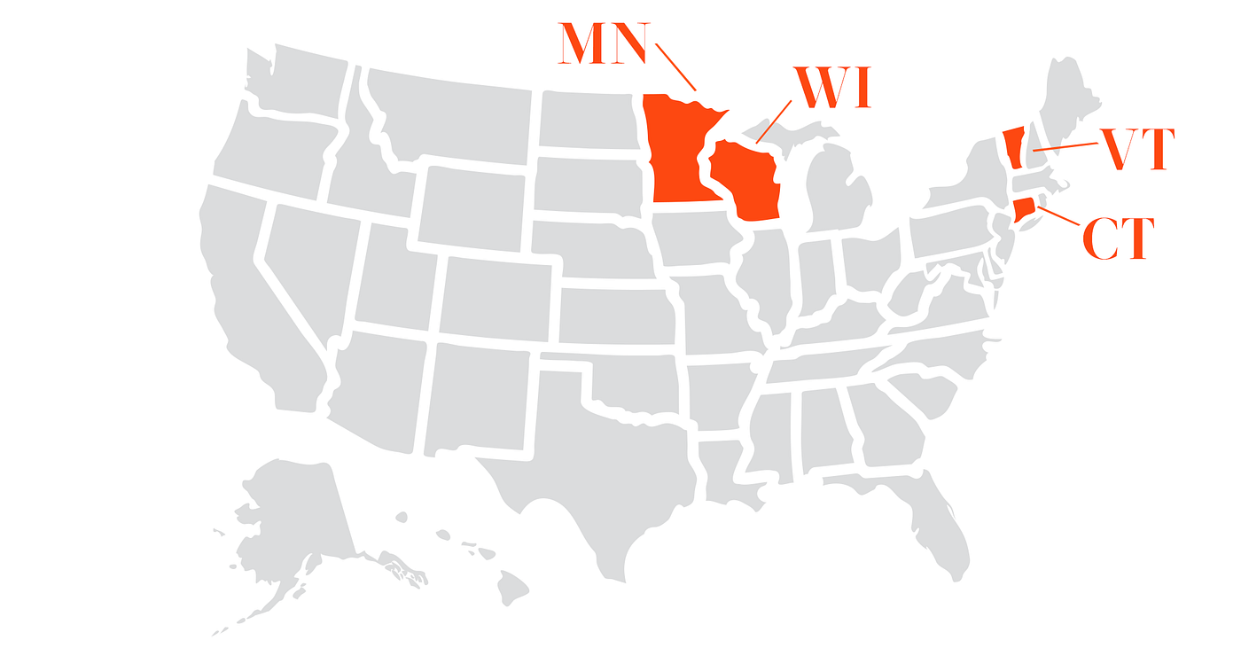Primaries in Minnesota, Vermont, Wisconsin & Connecticut