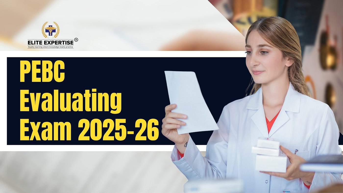 PEBC evaluating exam 2025–2026