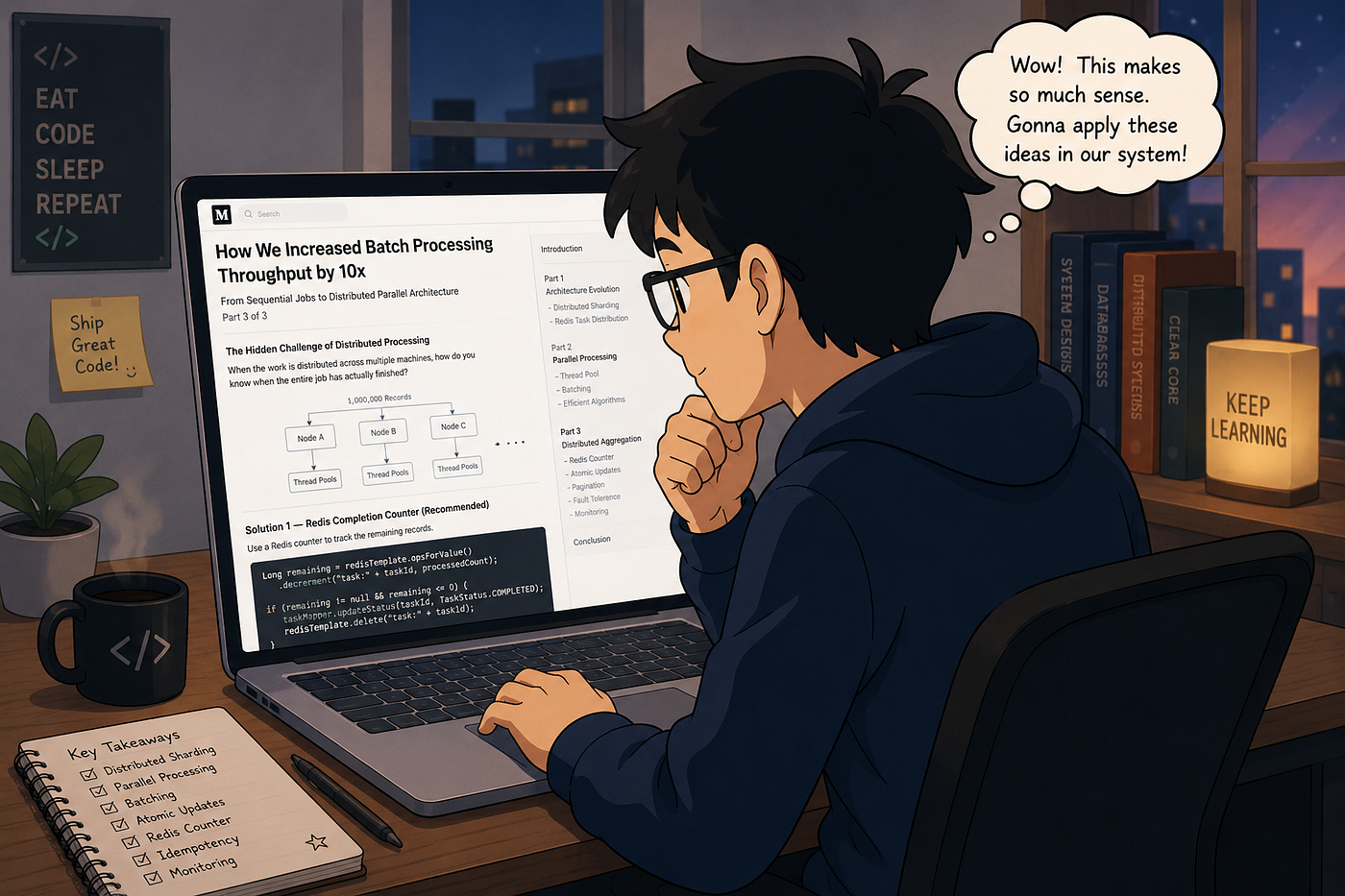 10x Increase in Throughput: Architectural Evolution and Performance Optimization for…