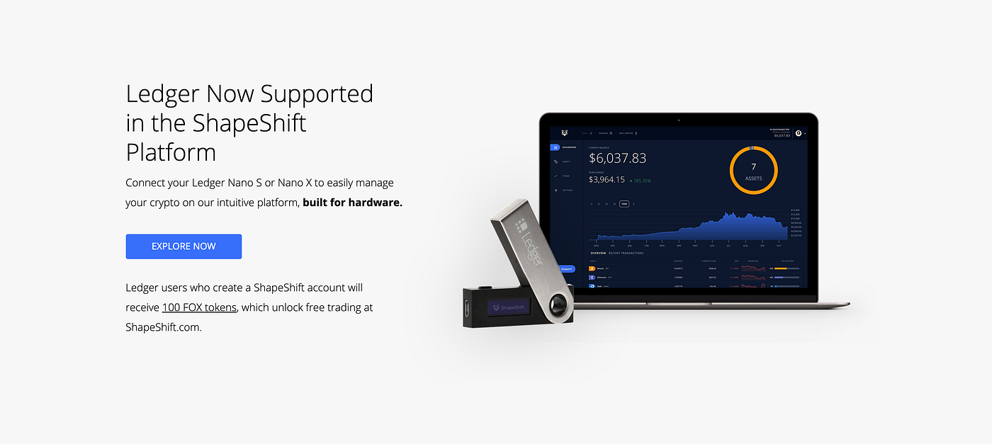 Push the Limits of Your Ledger. Explore the benefits using Ledger… | by  ShapeShift | Medium