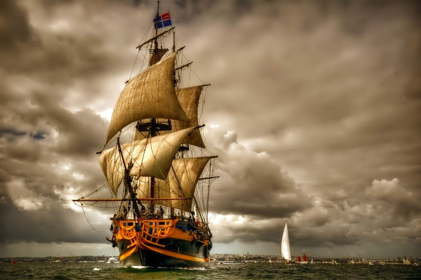 How did Sailors in Ancient Times Protect their Wooden Ships from Fires?, by Sellmagical