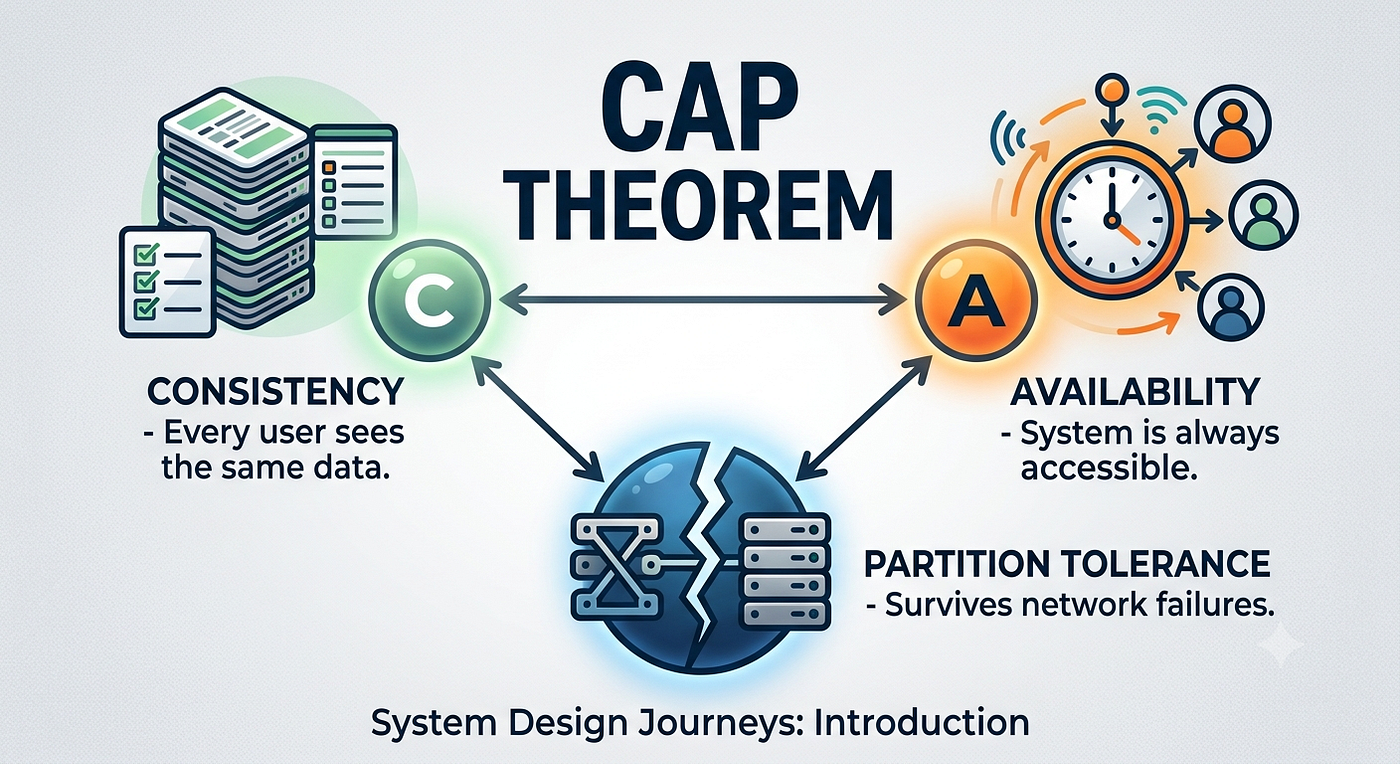 System Design Journey — Chapter 6: CAP Theorem (Introduction)