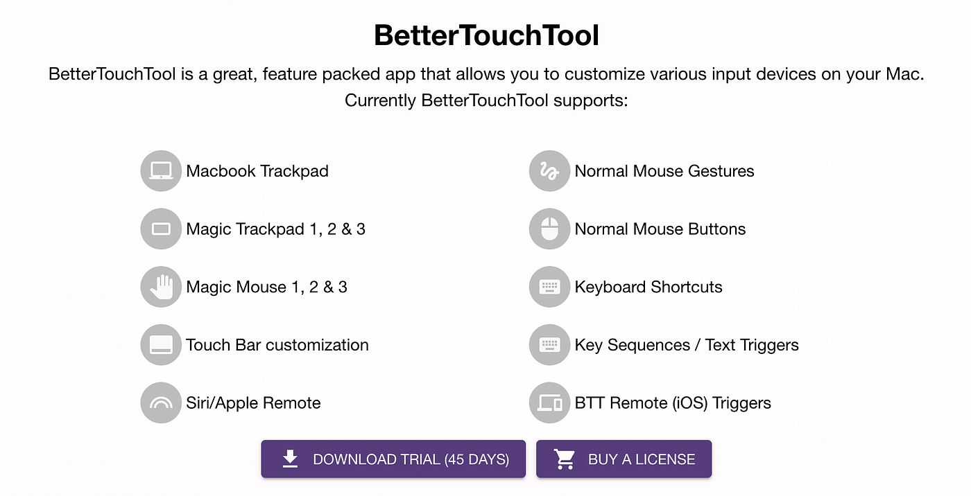 Custom input devices with BetterTouchTool | by Fang Jin | Medium