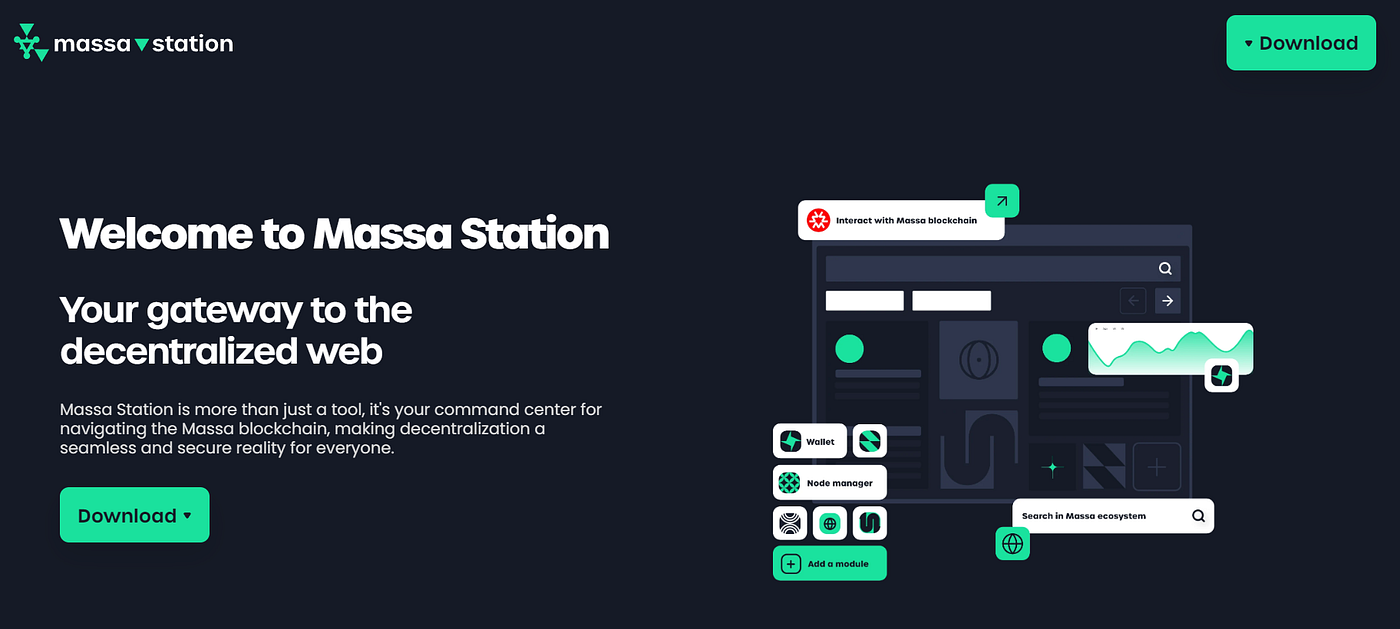 Discover Massa Station: Your Gateway to the Massa Blockchain | by Massa |  Medium