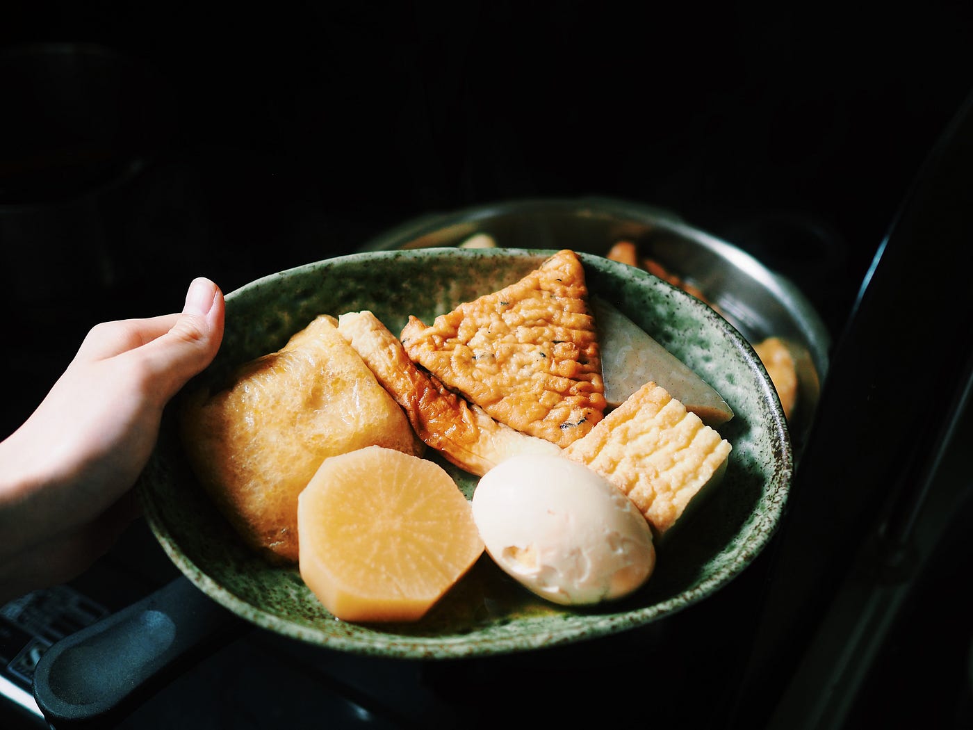 Japanese Cuisine, Hot Pot Oden For Winter Food Image Stock Photo