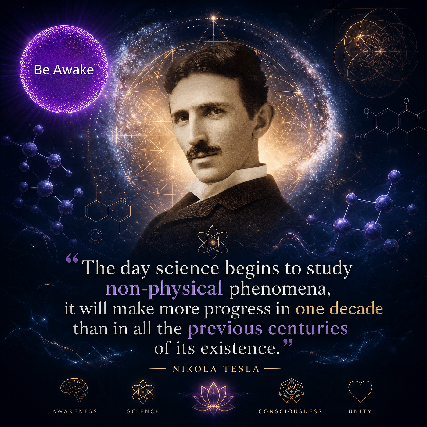 Nikola Tesla May Have Seen the Future of Consciousness