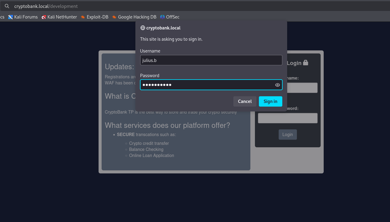 Vulnhub CryptoBank. Introduction | by Noorudheen Badhusha | Medium
