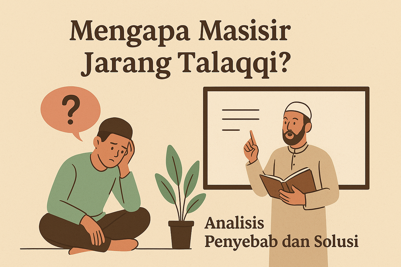 Mengapa Masisir Jarang Talaqqi? — Analisis Penyebab dan Solusi