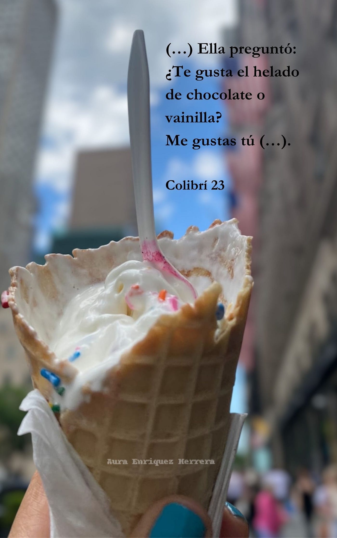 La pregunta tímida del colibrí 23