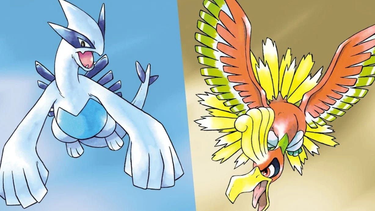 Confira as diferenças entre Pokémon Gold & Silver