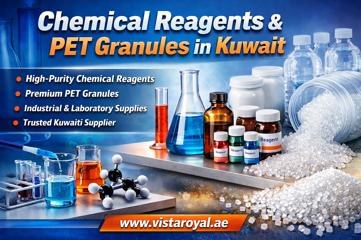 Chemical Reagents & PET Granules in Kuwait