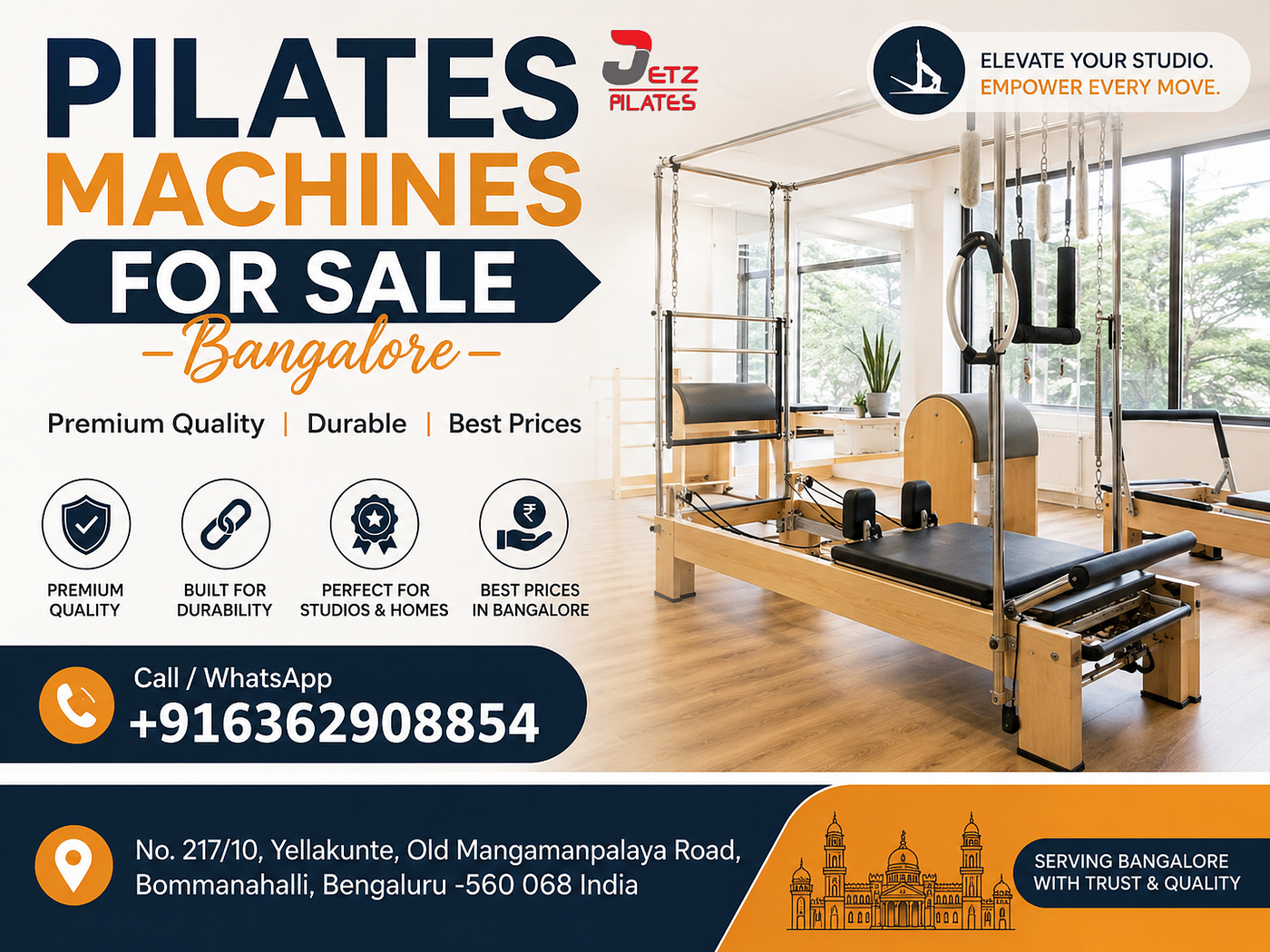 Pilates Machines for Sale Bangalore