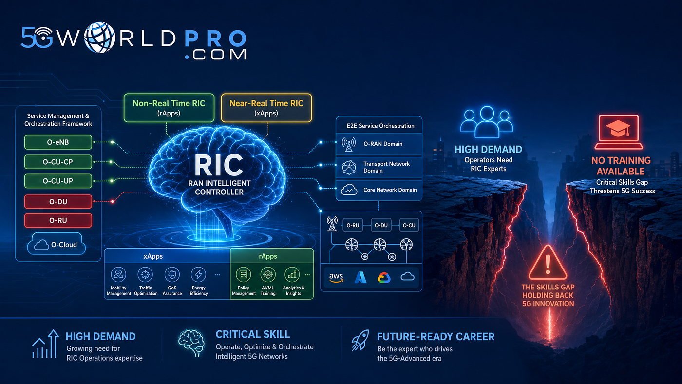 RIC Operations: The Most In-Demand 5G Skill Nobody Is Training For