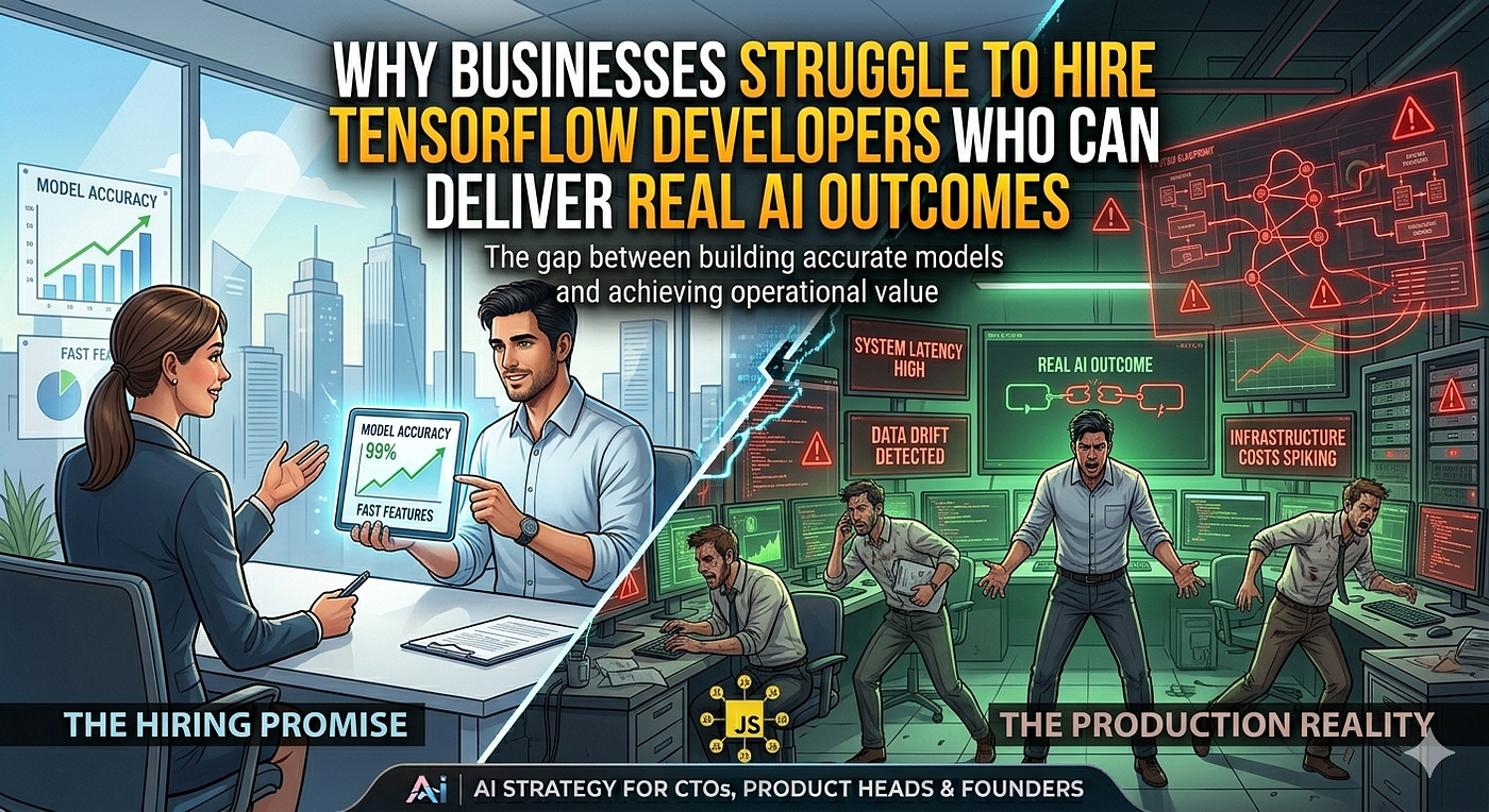 Why Hiring TensorFlow Developers Has Become a Strategic Decision for AI-Driven Businesses